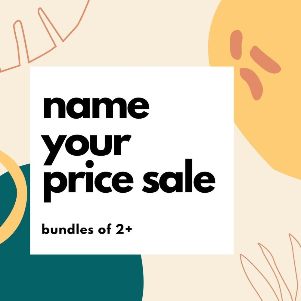 NAME YOUR PRICE on Bundles 2+